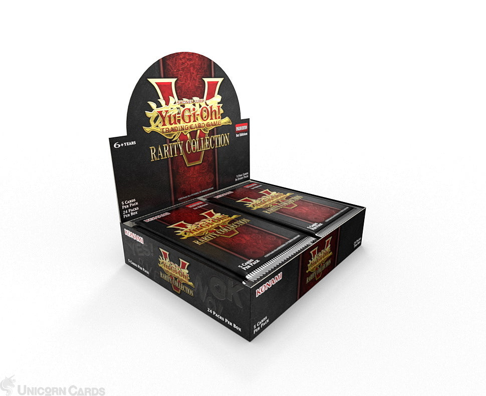 YuGiOh! Rarity Collection V 1st Edition Booster Display Box