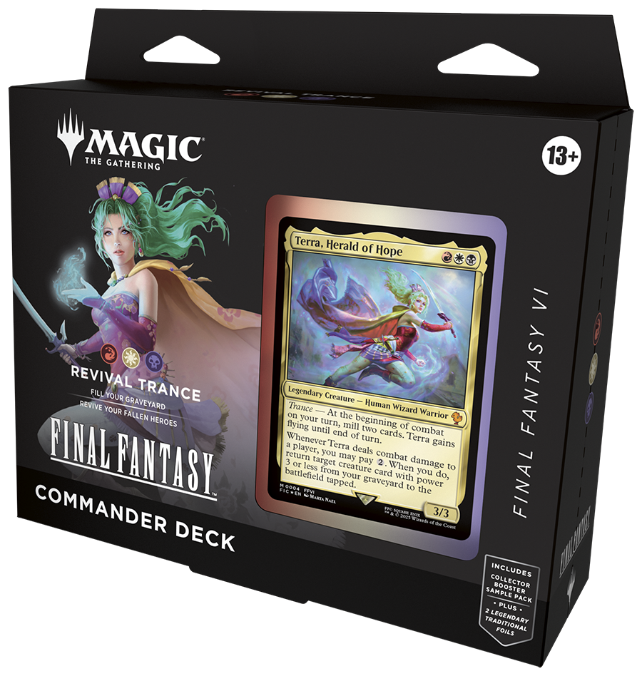 Final Fantasy VI Revival Trance Commander Deck