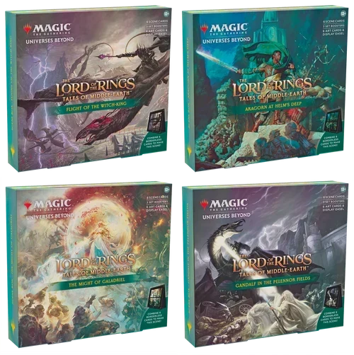 Magic: The Gathering  - Lord of the Rings Holiday Scene Box (4 count)
