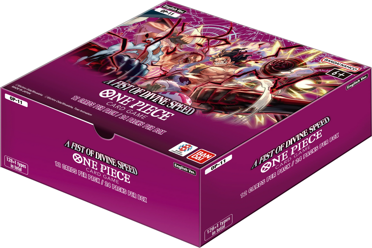 One Piece TCG - A Fist of Divine Speed (OP-11) - Display Case (12x Booster Boxes)