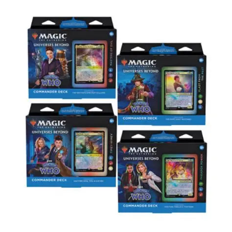 Magic: The Gathering - Dr Who Commander Deck (Set of 4)