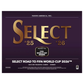 2025/26 Panini Select Road to World Cup Soccer Hobby 12 Box Case